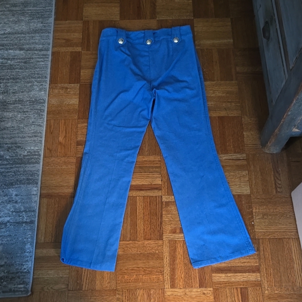 10 CROSBY DEREK LAM HIGH RISE CROP FLARED SAILOR PANT - Picture 5 of 8